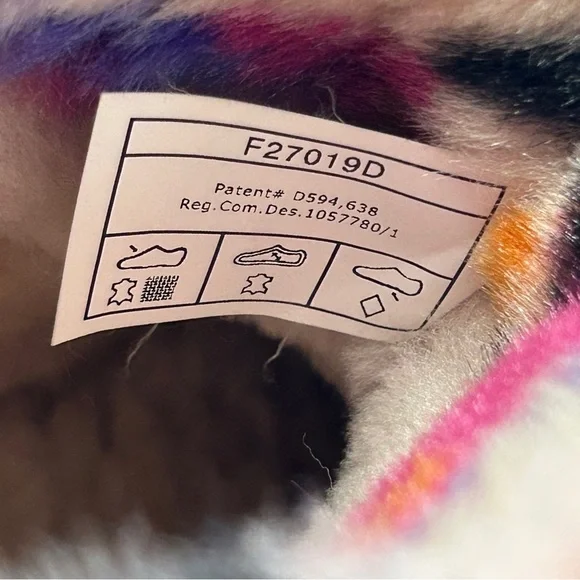 UGG Fluff Mini Quilted Motlee Boots Shoe Suede Sheepskin Pink Size EU 38 US 7 - Picture 11 of 16